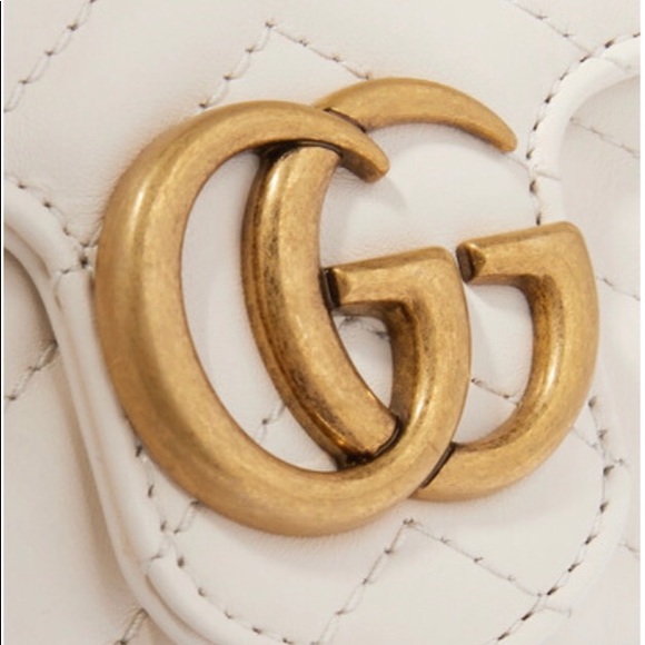 Gucci Marmont super mini quilted leather bag - Picture 4 of 5